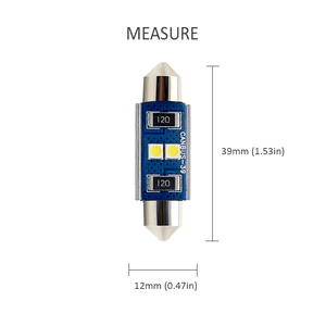 Fabrika doğrudan 3030 2SMD Canbus Festoon ampuller ışıkları Led C5W 12V Led okuma ışığı - Product Image 4