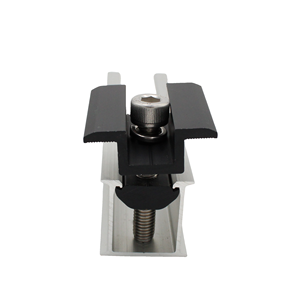 Hot Sell Popular Solar Energy Mini <strong>Rail</strong> Short <strong>Rail</strong> Racking Structure Solar Metal Roof Mounting <strong>System</strong> - Product Image 4