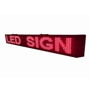 Modulo Display a LED P10 di alta qualità per esterni 32x16 HUB12 SMD per il centro commerciale usa il colore rosso con controllo di sincronizzazione - Product Image 6