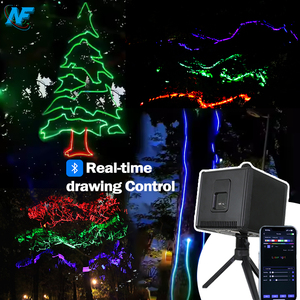 Factory Wholesale M10 Laser Cube 1W 2W 3W 4W 5W Real-time Drawing APP Bluetooth Remote Control RGB Animation Laser <strong>Light</strong> - Product Image 4