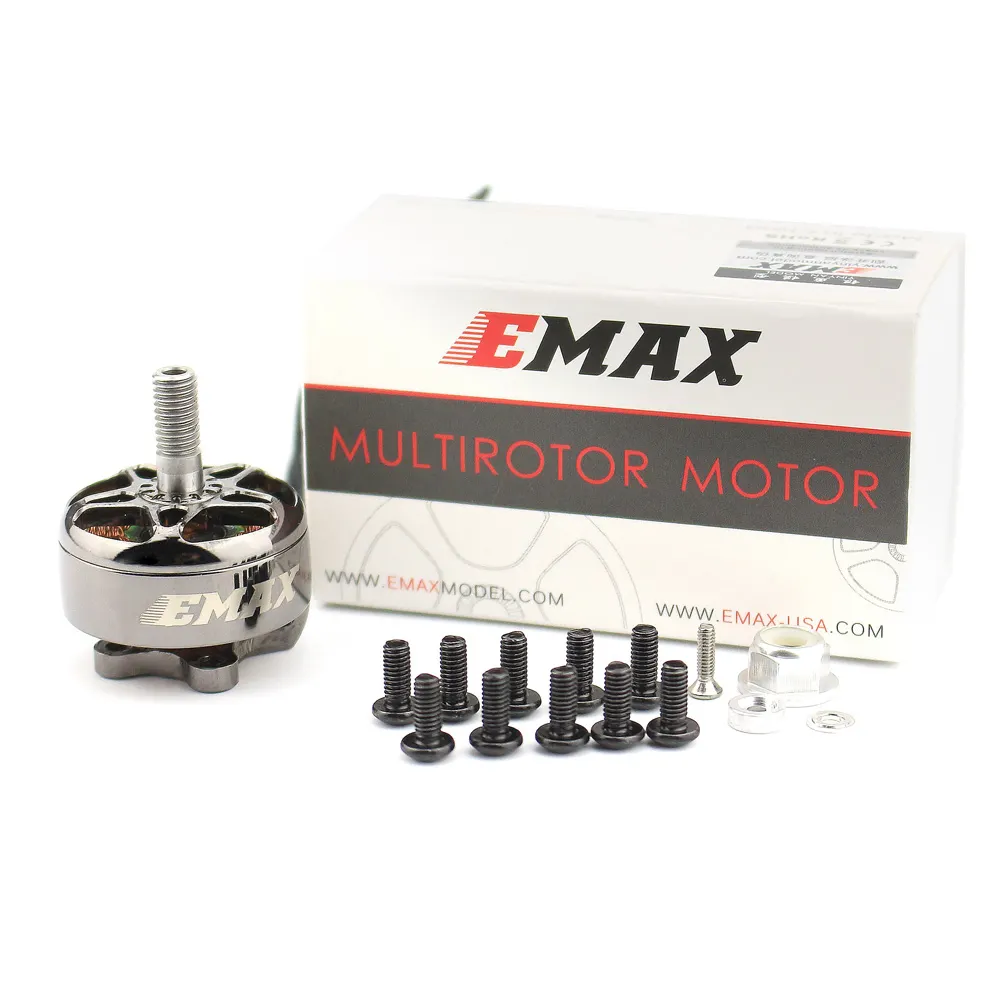 Emax eco ii motor sem escova, motor sem escova para fpv racing rc drone série 2807 6s 1300kv 5S 1500kv 4S 1700kv