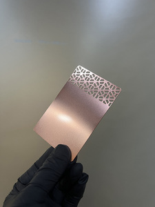 Customized 4K Gold Brass Aluminum Metal Business Cards with NFC &amp; QR <strong>Code</strong> ISO Model 13.56MHz RFID Communication for Payment - Product Image 6