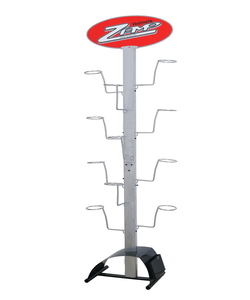 Bán Buôn Siêu Thị Xe Máy Mũ Bảo Hiểm Tùy Chỉnh Tầng Kim Loại Treo Đứng Pegboard Hiển Thị Đứng Mũ Bảo Hiểm Giá - Product Image 3