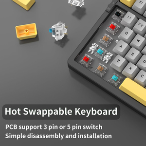 Teclado mecánico de 98 teclas Aduanas Idioma global 98% Diseño Kit de teclado mecánico para Oem Odm - Product Image 6