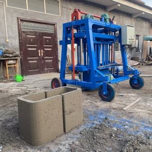 Profession elle und langlebige mobile unverbrannte Ziegel maschine zum automatischen Heben produziert Zementbrunnen-Ring blocks teine zum Verkauf - Product Image 2