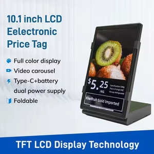 Dual Side Hiển thị nội dung khác nhau Android - 10.1 "LCD video giá tag quảng cáo kỹ thuật số biển cho siêu thị cửa hàng bán lẻ - Product Image 4