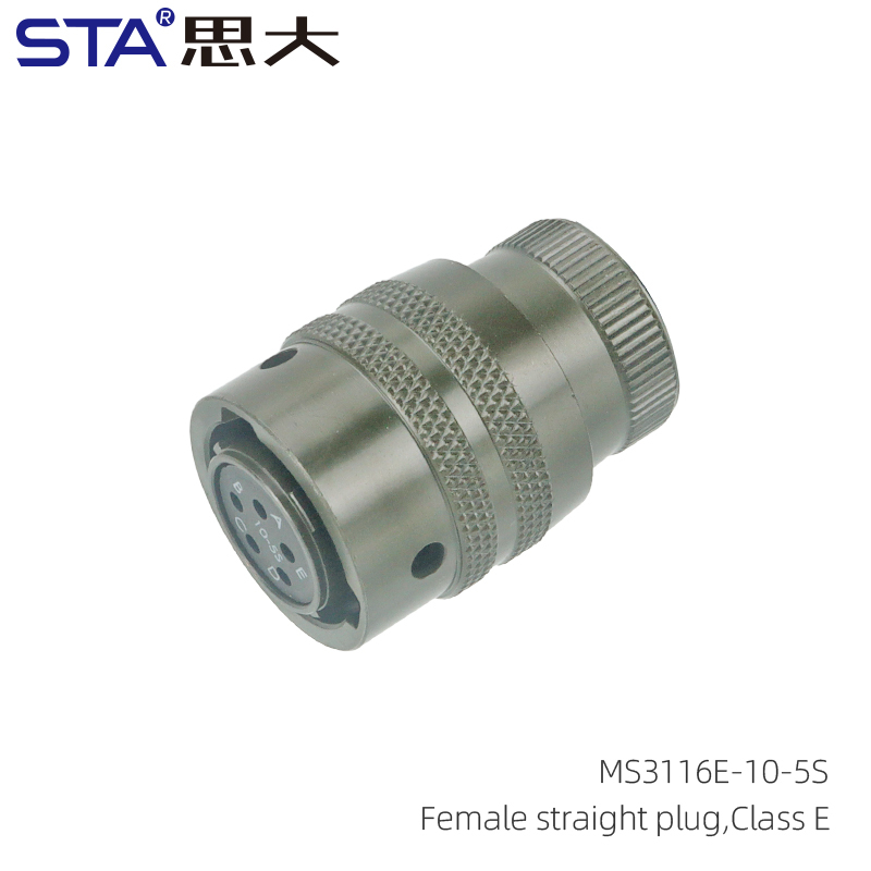 MS3116-10-5S Female straight plug,Class E