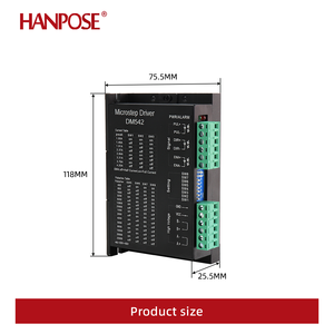 DM542 controller CNC Stepper Motor Driver Kit 2-phase 5.6A schrittmotor fahrer 24byj28 24mm getriebe nema23 schritt motor - Product Image 3