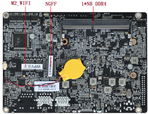 3.5inch Motherboard Source Factory I7 6th-7th 12v Oem <strong>Embedded</strong> Ipc Fan Industrial Pc Mini <strong>Computer</strong> <strong>X86</strong> Host With Celeron 3855U - Product Image 4
