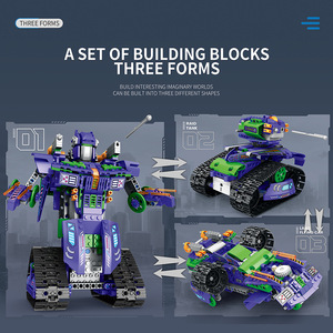 33001 Robot tecnologia gruppo meccanico blocco di programmazione telecomando modello di insegnamento per bambini giocattoli - Product Image 5