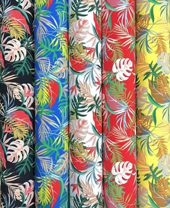 Geometric <strong>Pattern</strong> 105gsm 4-Way Stretch Fabric Polyester and Spandex Lightweight Anti-Pill Stain Resistant for Women's Dresses - Product Image 3