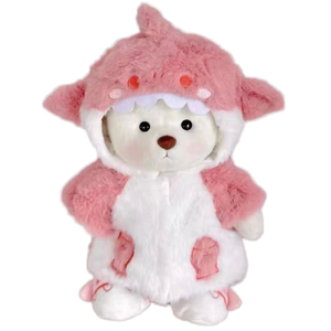 Peluş oyuncak oyuncak ayı Unisex yumuşak tulum pamuk OPP torba PP High-end özel sevimli sevimli CN HUN parti 100% Polyester BSCI Mesh - Product Image 1