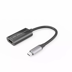 Convertidor de HDMI USB C a HDMI compatible con Cable de tipo C a HD-MI HD TV adaptador USB 3,1 4K Convertidor para PC portátil MacBook - Product Image 1