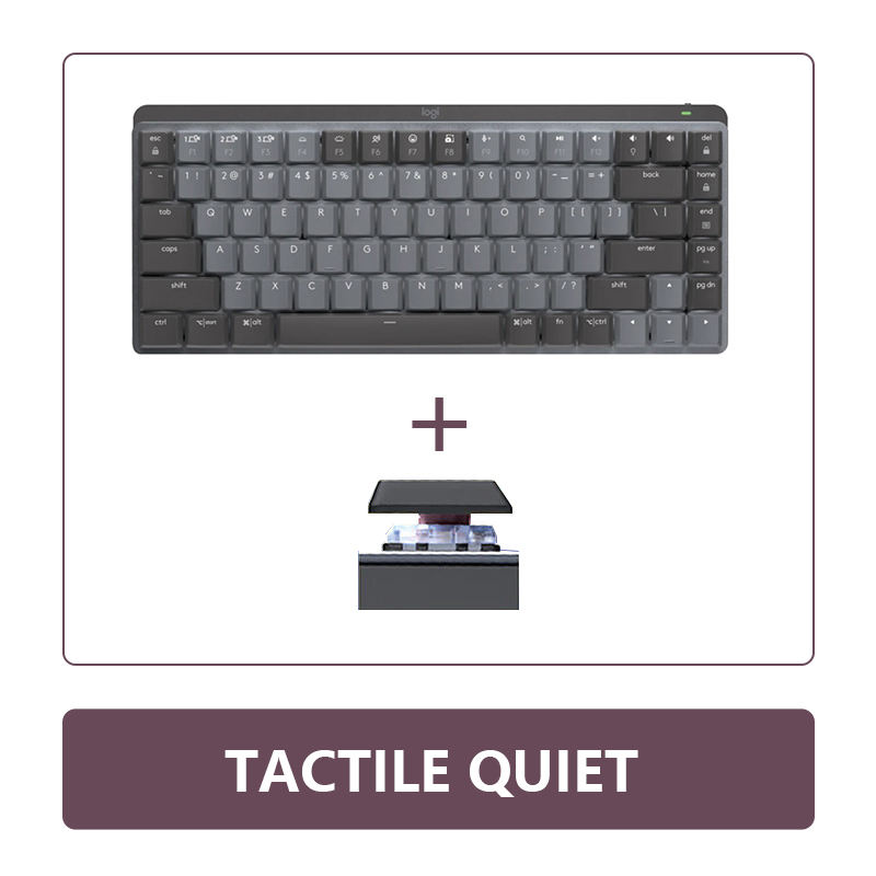 Tactile et silencieux