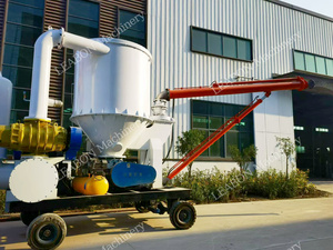 Máquina de succión de transportador neumático de grano de arroz de trigo portátil de capacidad de 50 t/h Máquina de carga y descarga de maíz - Product Image 5