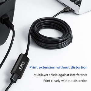 5 m USB uzatma kablosu erkek kadın USB veri kablosu bilgisayar U disk fare klavye genişletilmiş bağlantı sinyal amplifikatörü kablo - Product Image 4