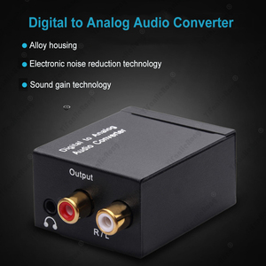 Convertidor Digital a analógico DAC fibra Coaxial óptica SPDIF a RCA adaptador de Audio Jack de 3,5mm con adaptador de Cable óptico - Product Image 2