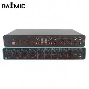 <strong>4</strong> Channels Professional <strong>4</strong> in <strong>4</strong> Out <strong>Audio</strong> <strong>Interface</strong> DJ Console Recording Podcasting Studio Sound Effect With Midi <strong>Audio</strong> <strong>Interface</strong> - Product Image 2