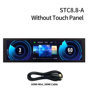 Pantalla LCD de 8,8 pulgadas de largo, computadora/monitor de pantalla secundaria de monitoreo en tiempo real, AIDA64, estuche de bricolaje - Product Image 2