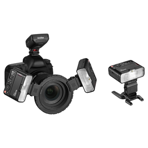 GODOX แฟลช MF12มาโครขนาดเล็กแฟลช Speedlite ในตัว GODOX ระบบ TTL แฟลช + ตัวกรองสี Diffuser สำหรับการถ่ายภาพมาโคร - Product Image 2