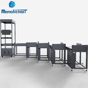 Express Logistic産業用ベルトコンベアシステム用MonolithIoTダイナミックDWS 8つの仕分けポートスキャン計量仕分け機 - Product Image 6