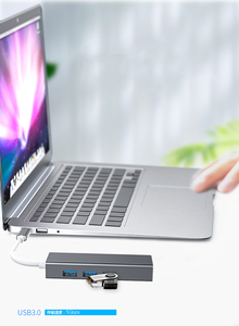 USB C集线器3.0互联网1000M LAN 4端口多分离器适配器，用于Macbook Pro 13 15 Air Pro PC电脑配件 - Product Image 6