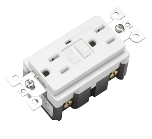 Barep, venta directa, estándar americano, multifunción, enchufe GFCI con lista UL, 15 amperios, V con 125, uso doméstico inteligente a la UL94-V2 - Product Image 2