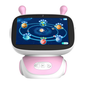 9 Zoll Bildschirm intelligente frühere Erziehung lernmaschine Karaoke kinderspielzeug intelligenter Roboter mit Google-Funktion - Product Image 1