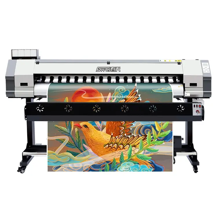 buy large format flex dye sublimation printing machine low price eco solvent printer impresora multifuncional injket printer