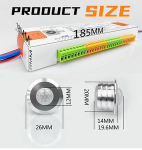 CheapShipping מדרגות Led שלב בקר מדרגות תאורת בקר Es32 Pir חיישן מדרגות 32 עם אינפרא אדום רצועת בקר אור