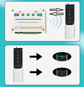 Lora a lunga distanza di trasmissione a due vie Smart telecomando interruttore di retroazione a 2 vie Controller della pompa Wireless con codice di rotolamento - Product Image 2