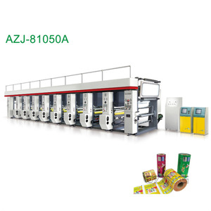 Máquina de impresión rotograbado totalmente automática, impresora de Color computarizada para PVC, PE, papel, etc. - Product Image 1
