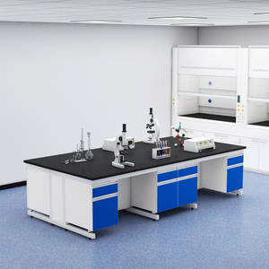 Phòng thí nghiệm đồ nội thất phòng thí nghiệm bảng bàn <span class=keywords><strong>l</strong></span>àm việc kháng hóa chất phòng thí nghiệm hàng đầu <span class=keywords><strong>l</strong></span>àm việc băng ghế dự bị với tủ - Product Image 3