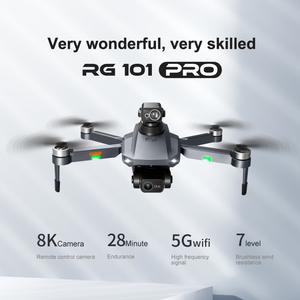 BH RG101pro 5g <strong>Wifi</strong> Fpv <strong>Rc</strong> Two-Axis Mechanical Head 3km Long Range Brushless <strong>Drone</strong> Hd <strong>Camera</strong> and Gps Optical Flow Positioning - Product Image 5