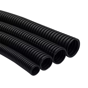 Elektrik kabloları için oluklu plastik esnek mavi tüp özelleştirilmiş renk boyutu sıvı sıkı boru - Product Image 5