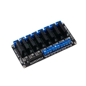5V 1/2/4/6/8チャンネルソリッドステートリレーモジュール高/低レベルSSR G3MB-202P 240V2A出力、抵抗ヒューズ付き - Product Image 3