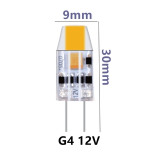 G4 <strong>LED</strong> Bulb Dimmable 2700-6500K 2W Equivalent to 20W T3 JC Type Bi-Pin AC/DC 12V 1W 2W 3W with High Brightness - Product Image 3