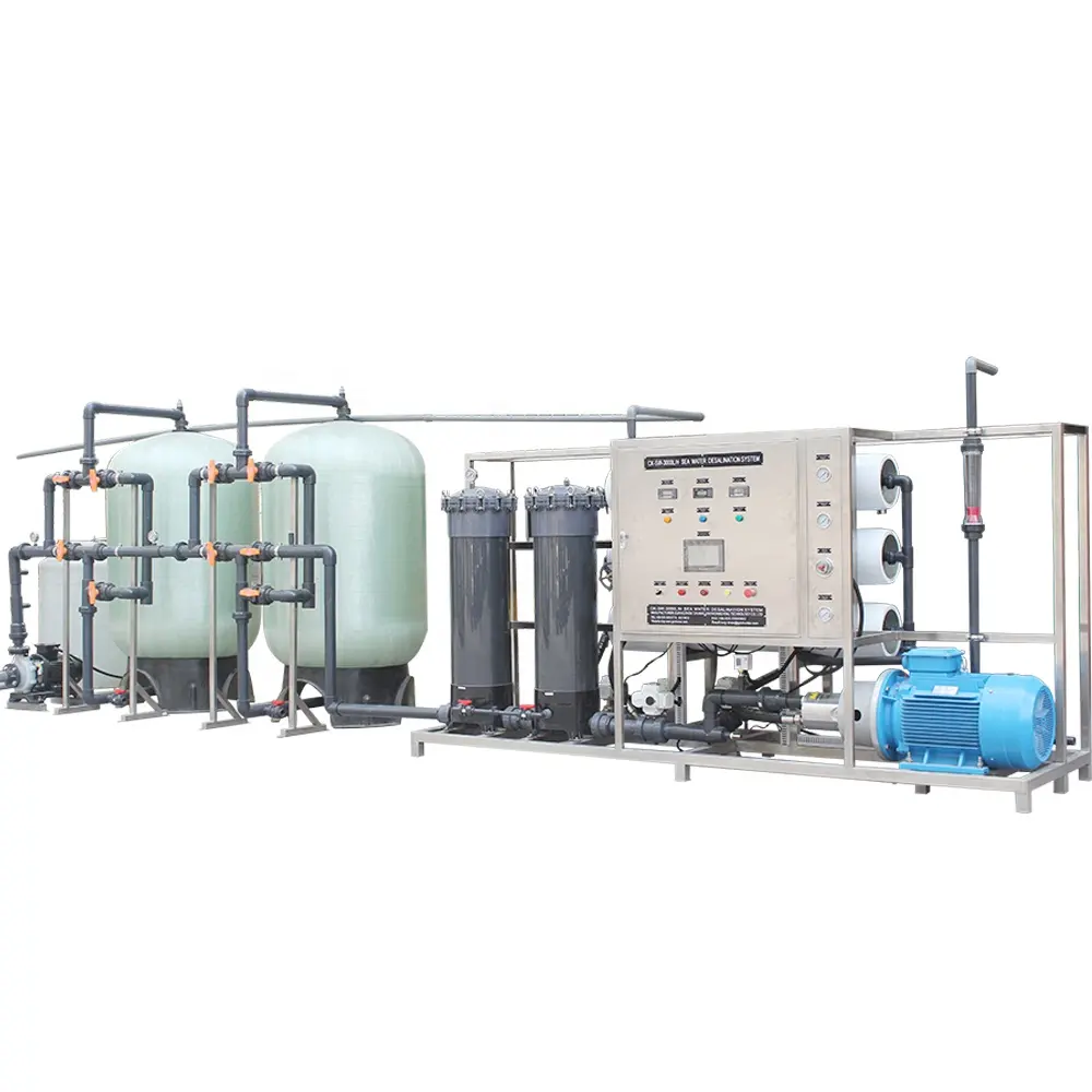 Thiết bị thẩm thấu ngược Hệ thống lọc nước dư cho máy phát điện Natri Hypochlorite công nghiệp để xử lý nước
