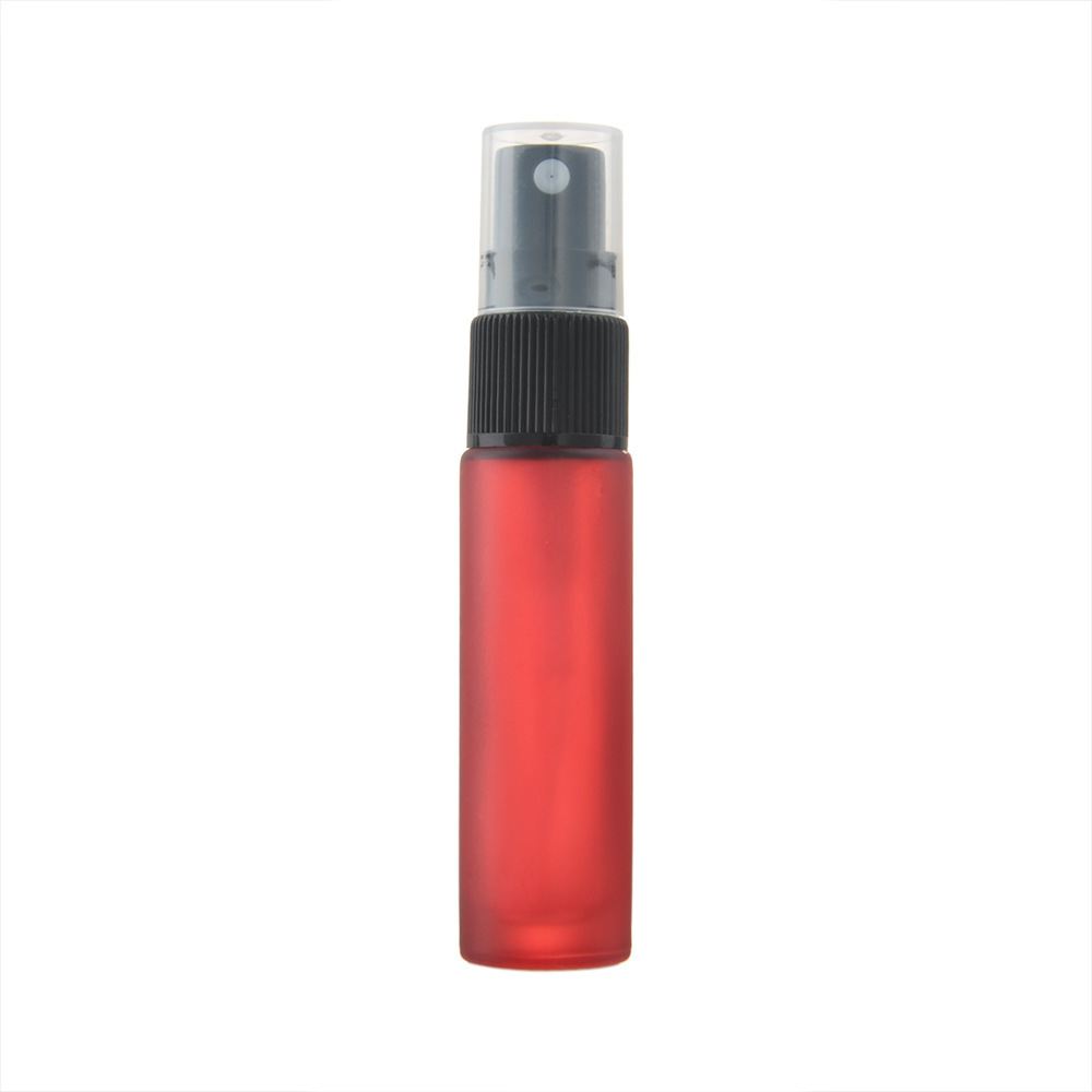 Tappo pompa spruzzatore in plastica rosso satinato + nero