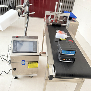 Automatische Hochgeschwindigkeits-Tinten strahl coded rucker mit kleinem Zeichen und Tinten strahl maschine CIJ für die Datums-Chargen nummer