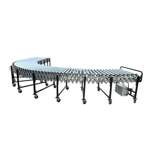 Customized Rollers Heavy Duty Roller <strong>Conveyor</strong> with Skate Wheels for Trailer Container <strong>Loading</strong> <strong>Unloading</strong> - Product Image 2