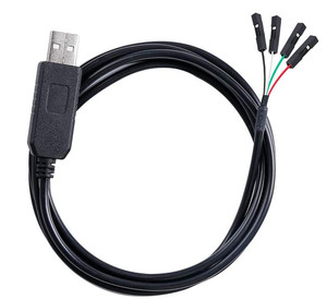 Adattatore seriale da USB a TTL 3.3V cavo di Debug TX segnale RX 4 Pin presa femmina PL2303TA prolifico Chip Windows 10 8 7 XP Vista