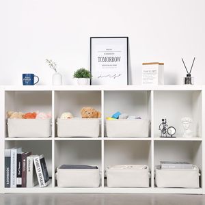 Lưu trữ nhỏ giỏ cho kệ thiết lập của vải lưu trữ thùng cho tổ chức Linen ráp Organizer Closet Vườn Ươm - Product Image 5