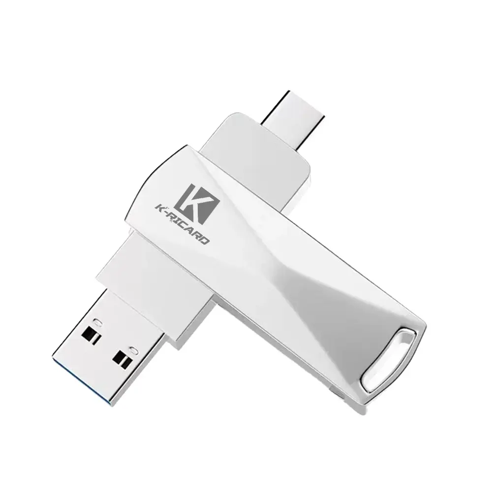 Kingrich benutzerdefiniertes Logo USB-Flash-Laufwerk USB 3.0 Flash-Laufwerk 64 GB Hochgeschwindigkeit