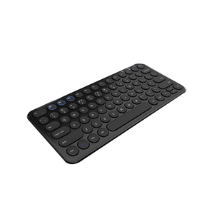 Mini teclado inalámbrico ABS ligero y compacto, bonitos teclados de oficina con diseño delgado para una comodidad óptima