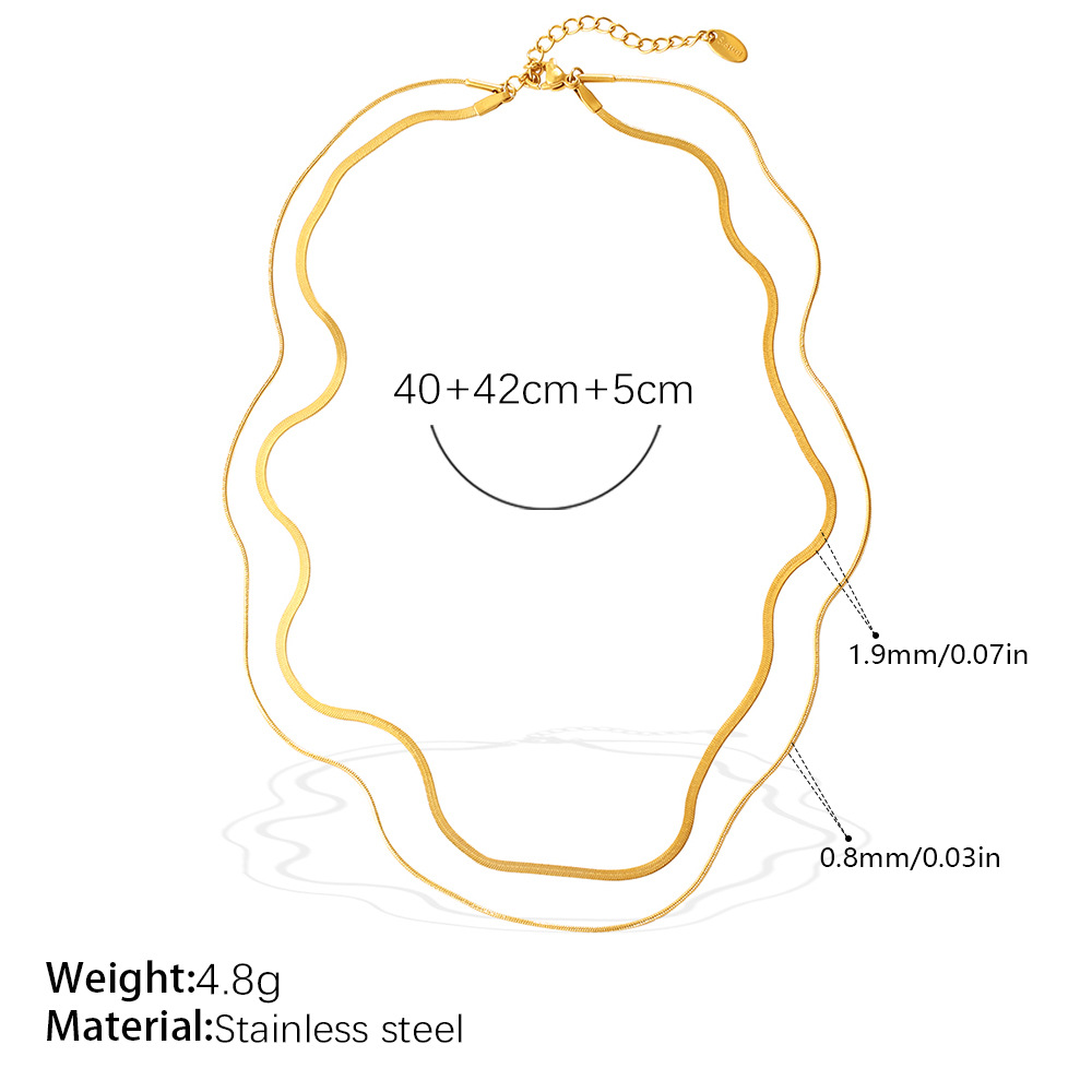 สร้อยคอสองชั้น XL895G
