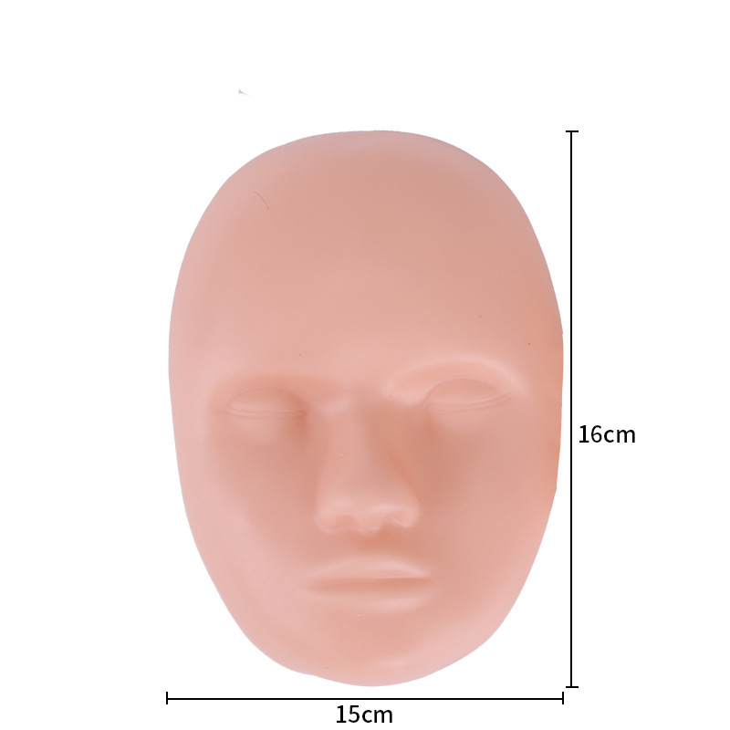 Silicona cara completa 15*16cm amarillo