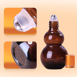 ขวดแก้วสีเหลืองอำพันทรงน้ำเต้าขนาด20มล. 30มล. 50มล. 100มล. - Product Image 3