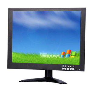 Monitor LCD de 10 pulgadas Monitor CCTV de entrada BNC Marco de metal DC12V Monitor de PC de tamaño pequeño - Product Image 2