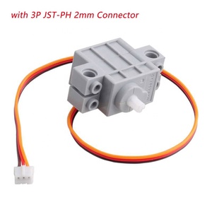 Серводвигатель Geekservo сервопривод серого цвета с проводом для Micro:bit Smart Car 3P Dupont или PH2.0-3P соединительный кабель, 3-5 В, 270 градусов